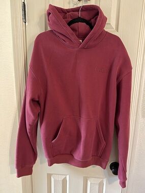 NWOT Comfort Embroidered Pullover Hoodie - Dusty Rose